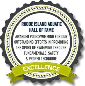 Pods Swimming - Rhode Island Aquatic Hall of Fame Award of Excellence